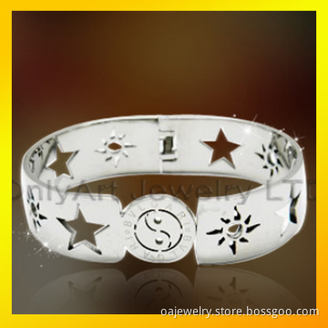 Star Mens Y Stainless Steel Bracelet Jewelry